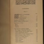 1880 Geoffrey CHAUCER Poems Canterbury Tales Assembly of Foules Aldine Poets 6v