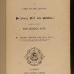 1844 Medieval Legends 1ed Saint Patrick Purgatory Hobgoblin Devils Dante Iceland
