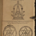 1811 MASONIC Society of Royal Arch Masons Rites Scotland Ireland Freemasonry