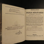 1841 Spanish Military Instructions SPAIN Royal Guard Infantry Mexico Texas War