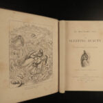 1868 Sleeping Beauty Fairy Tales Richard Doyle Art Folklore Witches Mythology