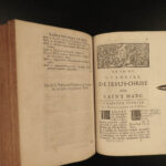 1699 Pasquier Quesnel French BIBLE & Commentary Jansenism Catholic 4v BANNED