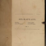 1854 Shakespeare Macbeth Taming of Shrew Hamlet Romeo & Juliet 6v SET