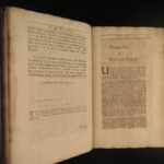 1698 LAW 1ed Bartholomew Shower Court Cases in Parliament London Writ of Error