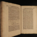 1698 LAW 1ed Bartholomew Shower Court Cases in Parliament London Writ of Error