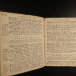 1728 Huguenot BIBLE Psalms of David Beza & Clement Marot French Music Chant