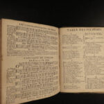 1728 Huguenot BIBLE Psalms of David Beza & Clement Marot French Music Chant