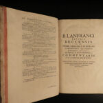 1648 RARE Lanfranc 11th c. Archbishop of Canterbury Metaphysics Philosophy FOLIO