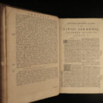 1695 Vossius on Barbarian Language & Grammar Glossary Vocabulary Dictionary RARE