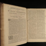 1695 Vossius on Barbarian Language & Grammar Glossary Vocabulary Dictionary RARE