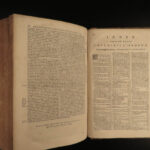 1695 Vossius on Barbarian Language & Grammar Glossary Vocabulary Dictionary RARE