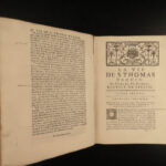 1740 Life of Thomas Aquinas by Touron French Philosophy Summa Theologica