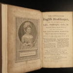 1794 English Housekeeper COOKBOOK Recipes Desserts Cooking Cuisine Home-making