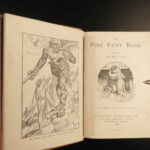 1897 1st ed Pink Fairy Book Snow Queen Andrew Lang Illustrated DISNEY Frozen