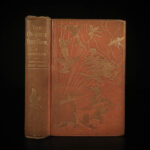 1906 1st ed Orange Fairy Book Andrew Lang Fairy Tales Ugly Duckling Magic Mirror
