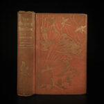 1906 Orange Fairy Book 1st ed Andrew Lang Fairy Tales Ugly Duckling Magic Mirror