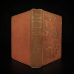 1906 Orange Fairy Book 1st ed Andrew Lang Fairy Tales Ugly Duckling Magic Mirror