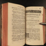 1688 Bibliotheque Universelle Aquinas Francis Bacon Charlemagne St Augustine 8v