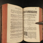 1688 Bibliotheque Universelle Aquinas Francis Bacon Charlemagne St Augustine 8v