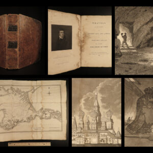 1810 RUSSIA 1ed Clarke Travels in Europe Crimea Sevastopol Moscow Kremlin Turkey