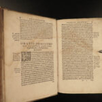 1554 GREEK Demosthenes & Aeschines Orations Speeches Politics Greece Latin
