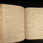 1928 Puritan 1ed John Bunyan Meeting Church Bedford Record ENORMOUS Manuscripts