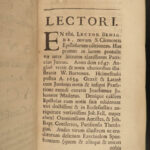 1687 Greek & Latin BIBLE Epistles of Pope Clement I Early Church at Corinth