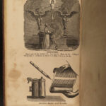 1832 Church History Marsh Jews Illustrated Color MAPS Pagans Pilgrims Quakers