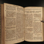 1696 LATIN Book of Common Prayer Anglican Durel Liturgia Psalms of David RARE