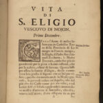 1727 Lives of SAINTS 1ed Eligius Tillo Anastasius of Persia Andronicus Boniface