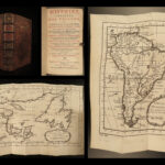 1757 Voyages South America Jacques Cartier Pizzaro PERU Caribbean MAPS Prevost