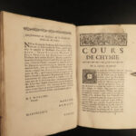 1690 CHEMISTRY Nicolas Lemery Chymie Experiments French Physics Science Alchemy