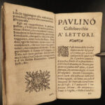 1670 1ed La Secchia Rapita Aless Tassoni Italian Heroic Poetry Catholic Church