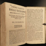 1670 1ed La Secchia Rapita Aless Tassoni Italian Heroic Poetry Catholic Church