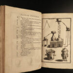 1690 CHEMISTRY Nicolas Lemery Chymie Experiments French Physics Science Alchemy