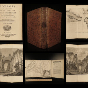 1786 1ed America Voyages of Chastellux MAPS Revolutionary WAR French Washington