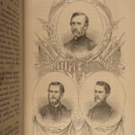 1864 Civil War 1ed Life w/ 49th Massachusetts Volunteers Illustrated Portraits