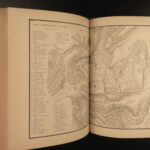 1880 1ed Holy Land Illustrations BIBLE Palestine Israel Jerusalem Jericho MAPS