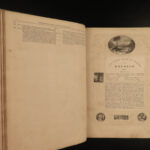 1842 BIBLE Huge FOLIO KJVby Scottish John Brown + Commentary Illustrated RARE