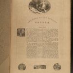 1842 BIBLE Huge FOLIO KJVby Scottish John Brown + Commentary Illustrated RARE