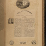 1842 BIBLE Huge FOLIO KJVby Scottish John Brown + Commentary Illustrated RARE