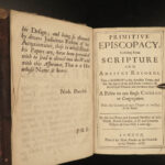 1688 1ed Primitive Episcopacy David Clarkson Bishops Minister Ejection of 1662