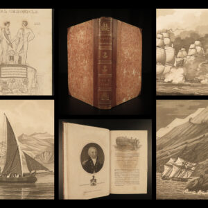 1808 Naval Chronicle Royal Navy Wrecks Madeira Island Norway Fjords Steam Ships
