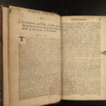 1685-1707 LAWS & Acts of Scotland Parliament Scottish William Mary James VII