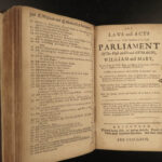 1685-1707 LAWS & Acts of Scotland Parliament Scottish William Mary James VII