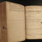 1685-1707 LAWS & Acts of Scotland Parliament Scottish William Mary James VII