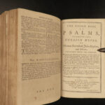 1778 BEAUTIFUL Anglican Common Prayer BIBLE Psalms Church of England OXFORD