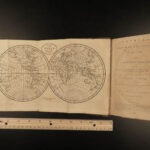 1796 Atlas MAPS Brookes General Gazetteer Geography Dictionary Asia America