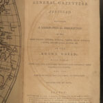 1796 Atlas MAPS Brookes General Gazetteer Geography Dictionary Asia America