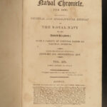 1808 Naval Chronicle Royal Navy Wrecks Madeira Island Norway Fjords Steam Ships